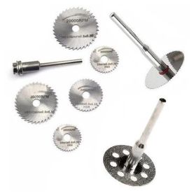 Dremel Proxxon için Ahşap Metal Cam Kesme mini Disk Seti