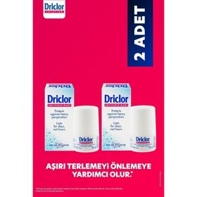 Driclor Anti Perspirant 20 ml 2'li Paket Deo Roll-On