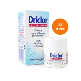 Driclor Antiperspirant 2x20 ml Roll On