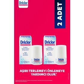 Driclor Antiperspirant 2x20 ml Roll On
