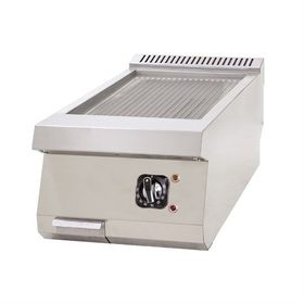DRN DRNEI-4060N Set Üstü 40x63x30 cm Elektrikli Oluklu Pleyt Izgara