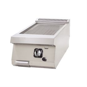 DRN DRNGI-4070 Set Üstü 40x73x30 cm Gazlı Düz Pleyt Izgara