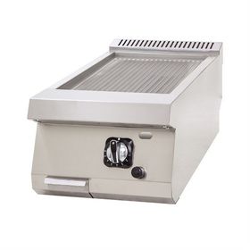 DRN DRNGI-4070N Set Üstü 40x73x30 cm Gazlı Oluklu Pleyt Izgara
