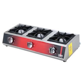 DRN DRNMO-3 75x25 cm 3 Gözlü Set Üstü Ocak