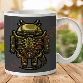 Droilien Alien Android Baskılı Kupa