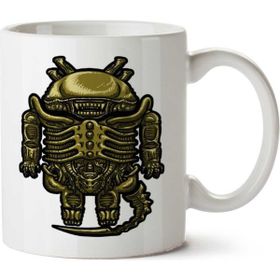 Droilien Alien Android Baskılı Kupa
