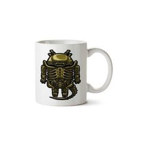 Droilien Alien Android Baskılı Kupa