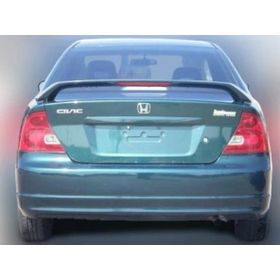 DRS Honda Civic 2001-2005 Modeli Boyalı Spoiler