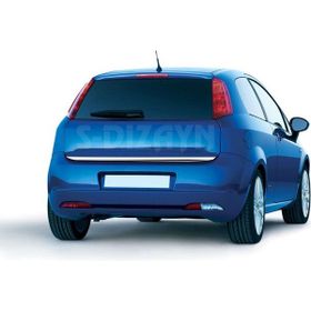 DRS Tuning Fiat Grande 2006 Üzeri Punto Krom Bagaj Alt Çıta