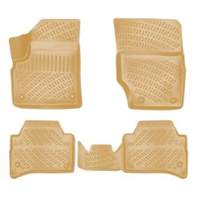 DRS Tuning Fiat Linea 2007 Sonrası 3D Bej Havuzlu Paspas Seti