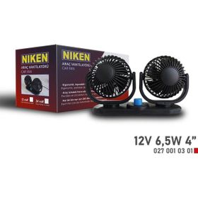DRS Tuning Niken Küçük Çift Başlı 12 V Vantilatör