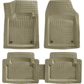 DRS Tuning Shop Seat Ibiza Krom Bej Renk Universal Havuzlu Paspas