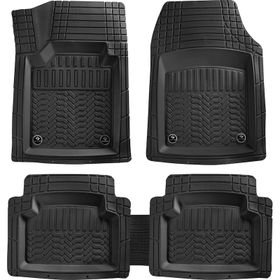 DRS Tuning Shop Seat Toledo Universal Krom Siyah Havuzlu Paspas