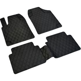 DRS Tuning Volkswagen Golf 7 Universal Pufi Diamond Siyah 3D Havuzlu Paspas