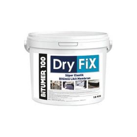 Dryfix BITUMER 100 18 kg Süper Elastik Bitümlü Likit Membran
