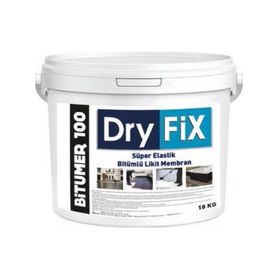 Dryfix BITUMER 100 18 kg Süper Elastik Bitümlü Likit Membran