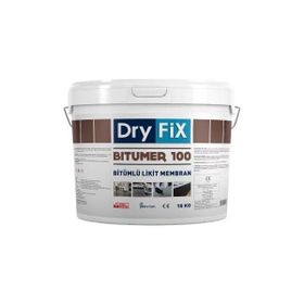 Dryfix BITUMER 100 18 kg Süper Elastik Bitümlü Likit Membran