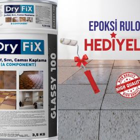 Dryfix Glassy 100 Fayans Üzeri 4 kg Su İzolasyonu