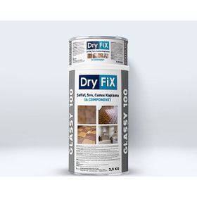 Dryfix Glassy 100 Sıvı Cam 2 kg Şeffaf Su İzolasyonu