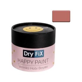 Dryfix Happy Paint Parlak Vernikli Cemre 350 cc Hobi Boyası