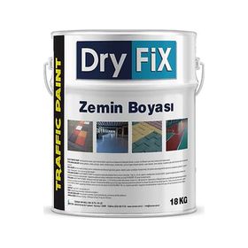 Dryfix RAL 7040 Traffic Paint 18 kg Zemin Boyası