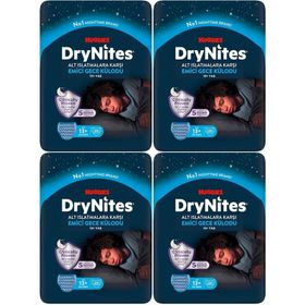 Drynites 13+ Yaş 48-60 kg XL 80 Adet 4'lü Erkek Emici Gece Külot Bez