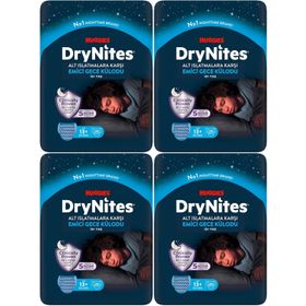 Drynites 13+ Yaş 48-60 kg XL 80 Adet 4'lü Erkek Emici Gece Külot Bez