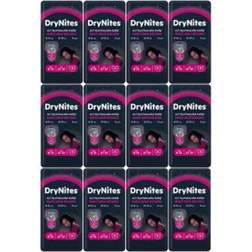 Drynites 8-13 Yaş 30-48 kg Large 108 Adet Kız Alt Islatmalara Karşı Emici Gece Külot Bez