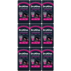 Drynites 8-13 Yaş 30-48 kg Large 81 Adet Kız Alt Islatmalara Karşı Emici Gece Külot Bez