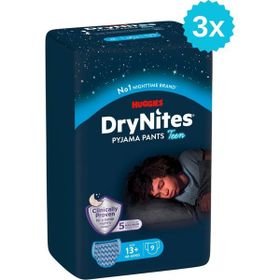 Drynites Emici 13+Yaş 3x9 Adet Erkek Gece Külodu