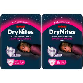 Drynites Emici Gece Külodu Kız 13+Yaş 48-60 kg 2x9 Adet Hasta Bezi