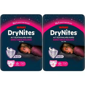 Drynites Emici Gece Külodu Kız 13+Yaş 48-60 kg 2x9 Adet Hasta Bezi