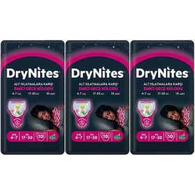 Drynites Emici Large 30 Adet Kız Gece Külodu