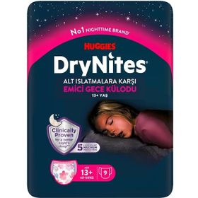 Drynites Emici XL 9 Adet Kız Gece Külodu