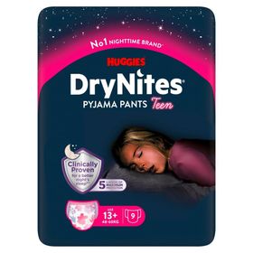 Drynites Kız 13+ Yaş 48-60 kg 9'lu Emici Gece Külodu