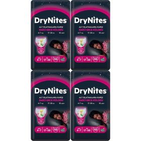 Drynites Kız 4-7 Yaş 17-30 kg 4x10 40 Adet Emici Gece Külodu