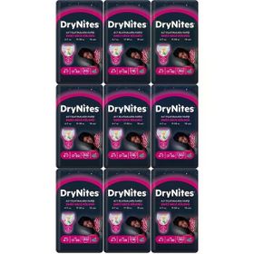 Drynites Kız 4-7 Yaş 17-30 kg 9x10 90 Adet Emici Gece Külodu