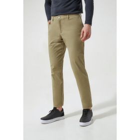 D's Damat 0HCC3T405323M Slim Fit Gri Düz Chino Pantolon