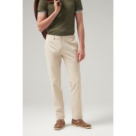 D's Damat 0HCC3T405323M Slim Fit Gri Düz Chino Pantolon