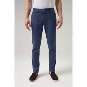 D's Damat 0HCC3T405323M Slim Fit Gri Düz Chino Pantolon