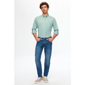 D's Damat 0HCJ33391003M Slim Fit Lacivert Denim Denim Pantolon