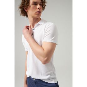 D's Damat 0HF069421001M Beyaz Erkek T-shirt