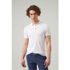 D's Damat 0HF069421001M Beyaz Erkek T-shirt