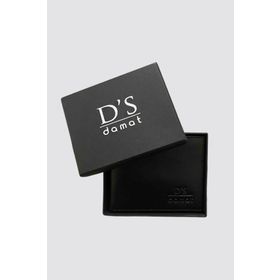 D's Damat 2H1119ST134 Deri Siyah Erkek Cüzdan