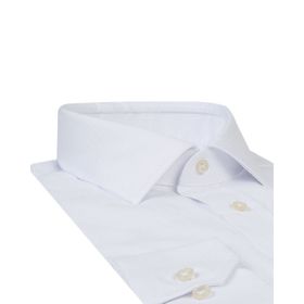 D's Damat 2HF02GL04100Y801 Regular Fit Beyaz Armürlü Gömlek