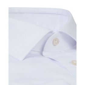 D's Damat 2HF02GL04100Y801 Regular Fit Beyaz Armürlü Gömlek