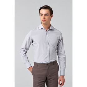 D's Damat 2HF02ORT5185 Slim Fit İtalyan Yaka Siyah Erkek Gömlek