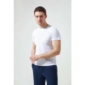 D's Damat 4HC141996753M Beyaz Erkek T-shirt