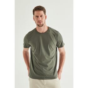 D's Damat 4HC141996753M Haki Erkek T-shirt