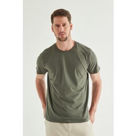 D's Damat 4HC141996753M Haki Erkek T-shirt